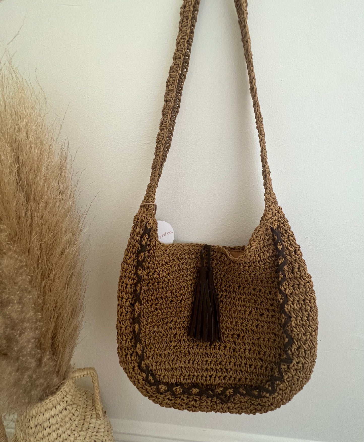 Straw Hobo Bag