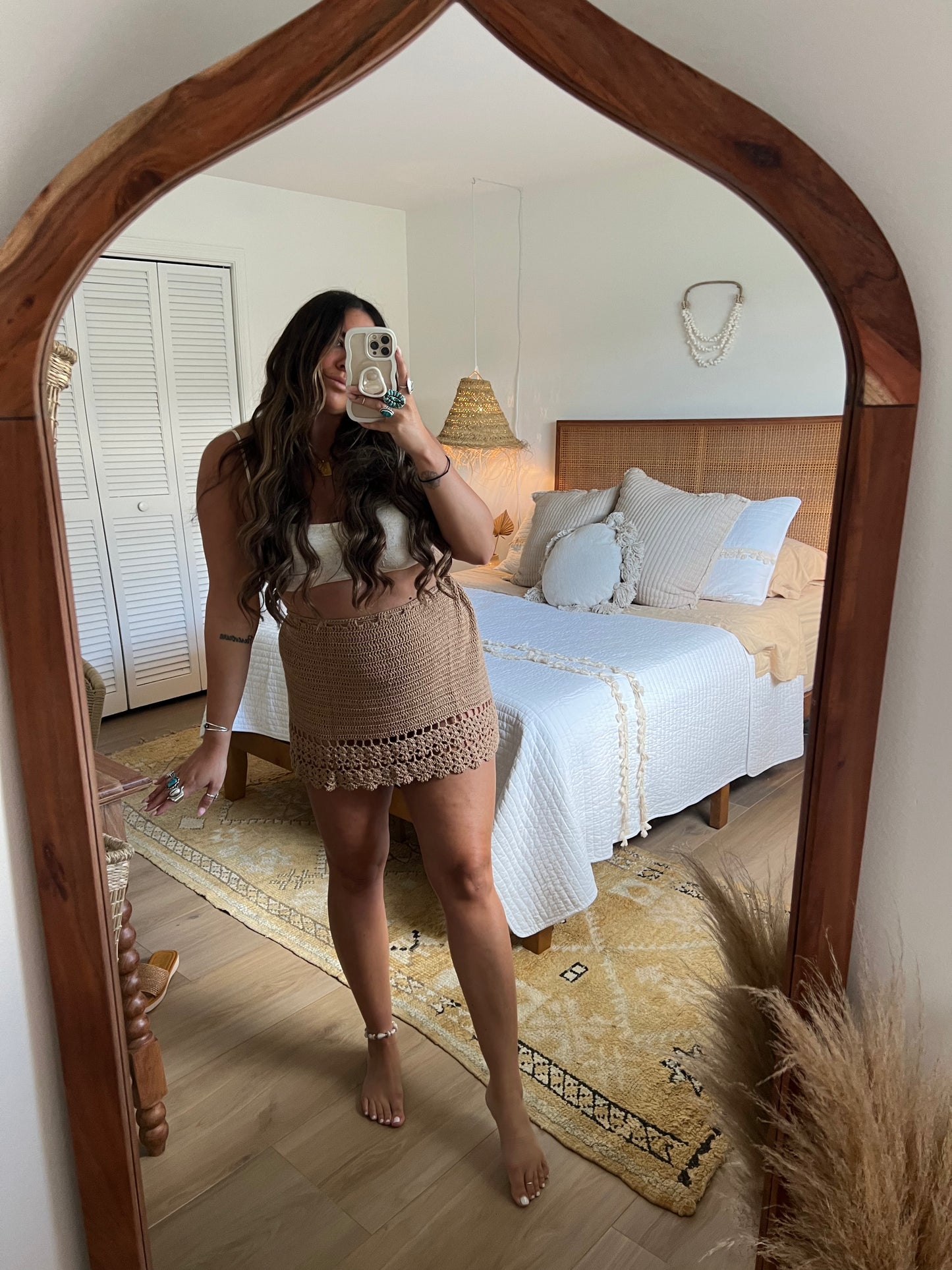 Crochet Sarong Skirt