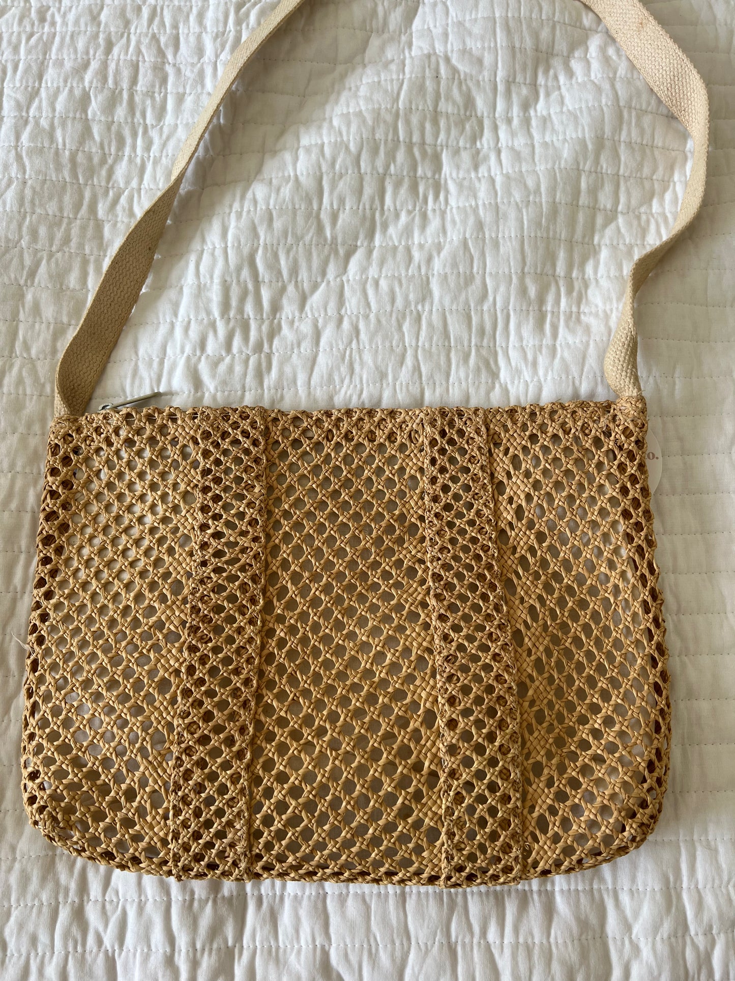 Raffia Crossbody