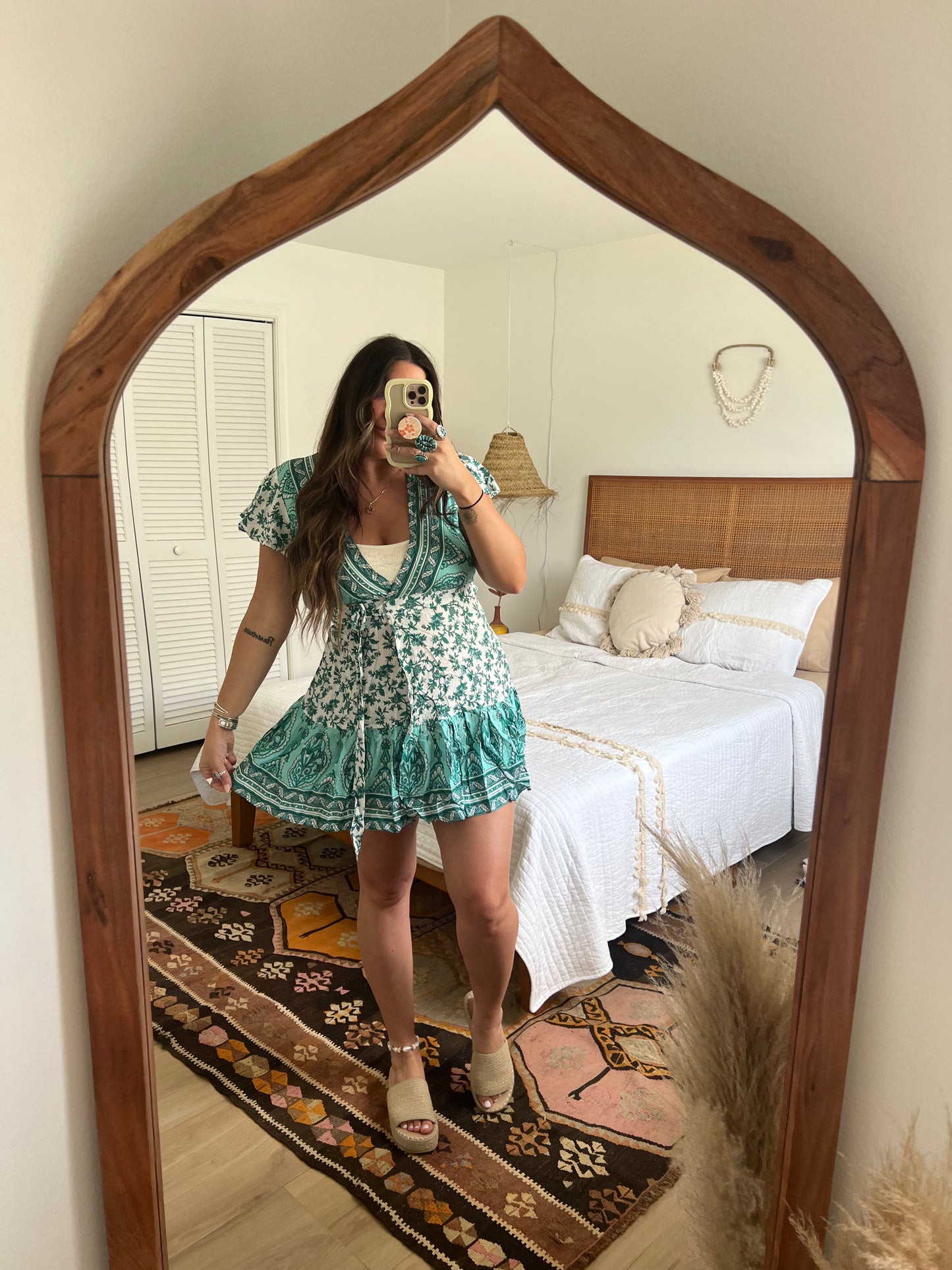 Boho Wrap Dress
