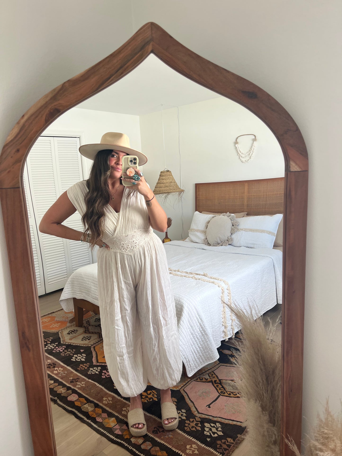 Gauze Jumpsuit