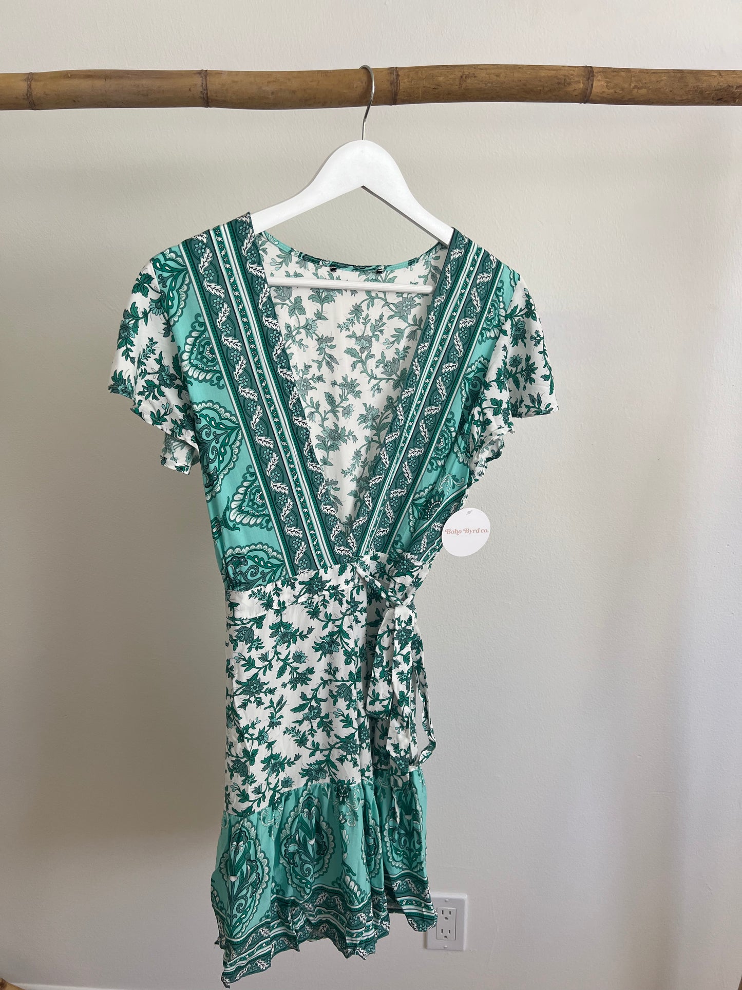 Boho Wrap Dress