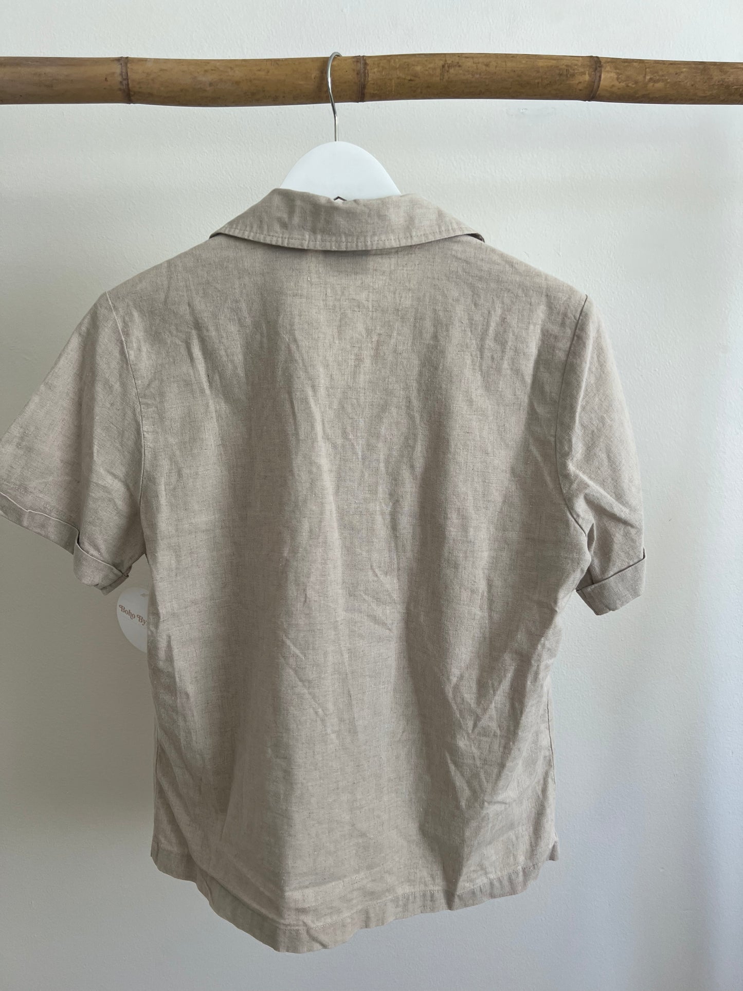 Vintage Embroidered Button Up