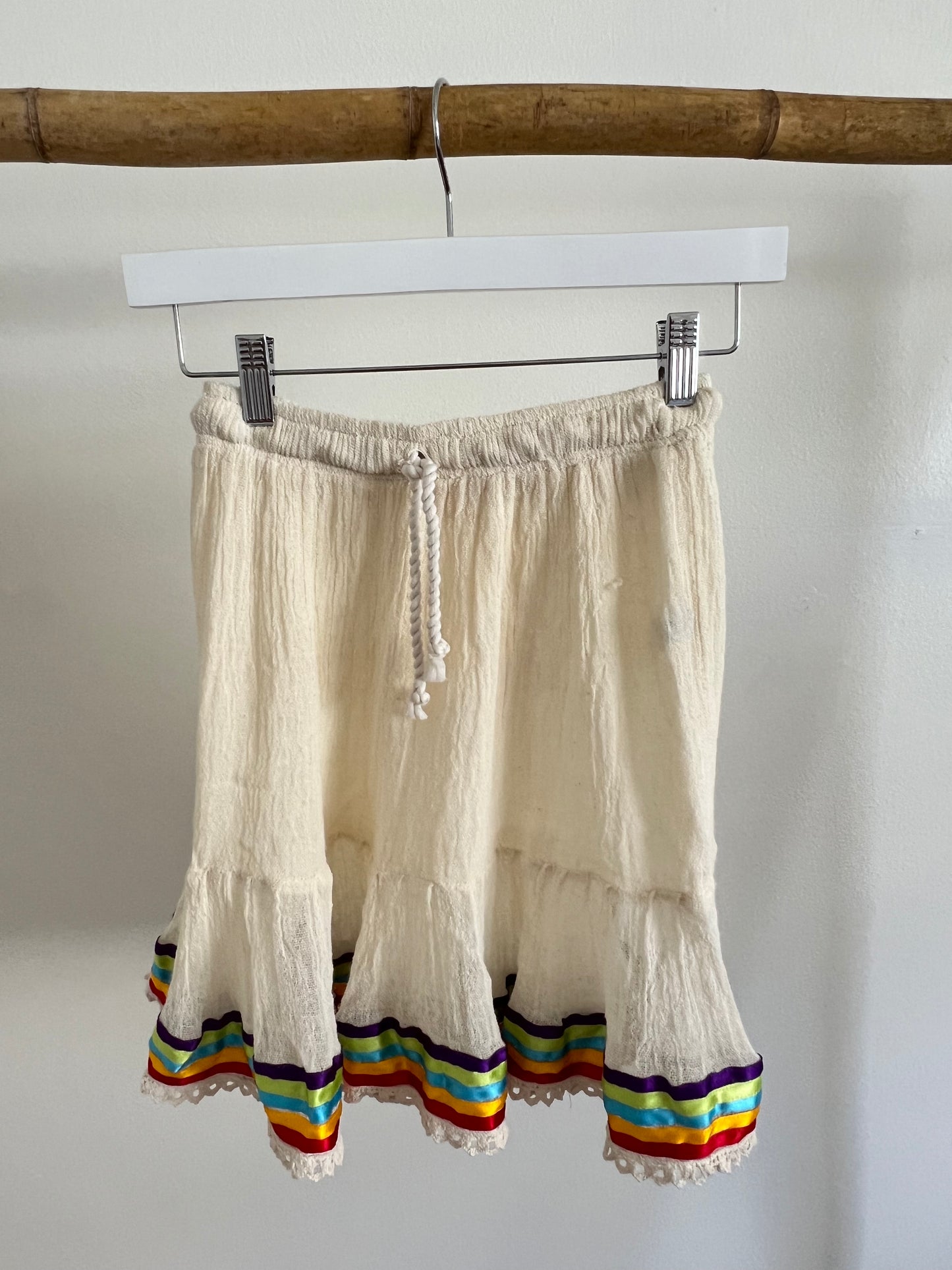 Gauze + Rainbow Ribbon Mini