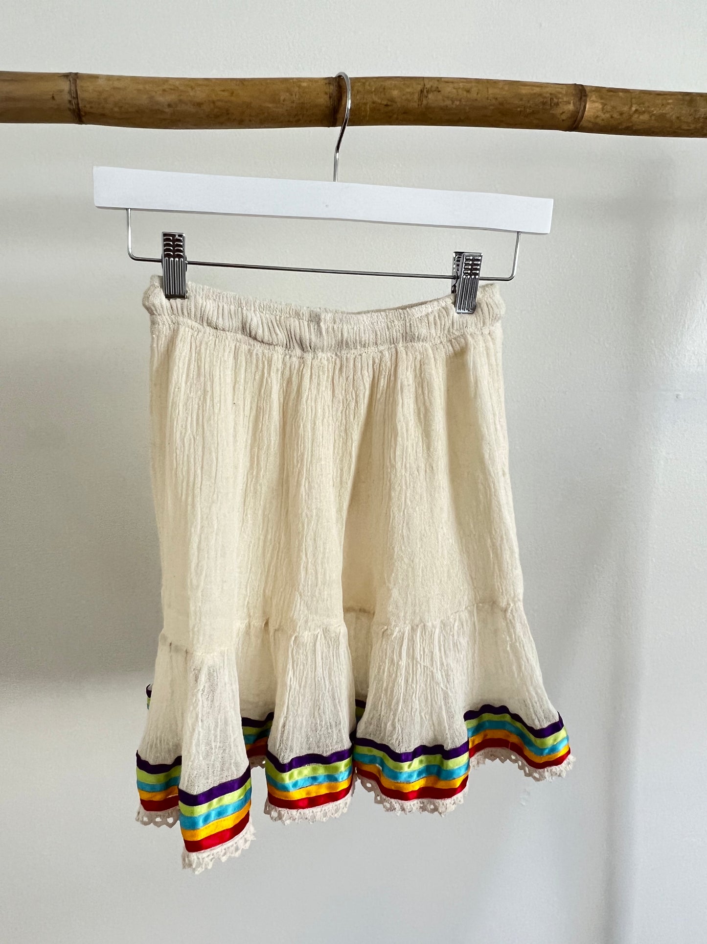 Gauze + Rainbow Ribbon Mini