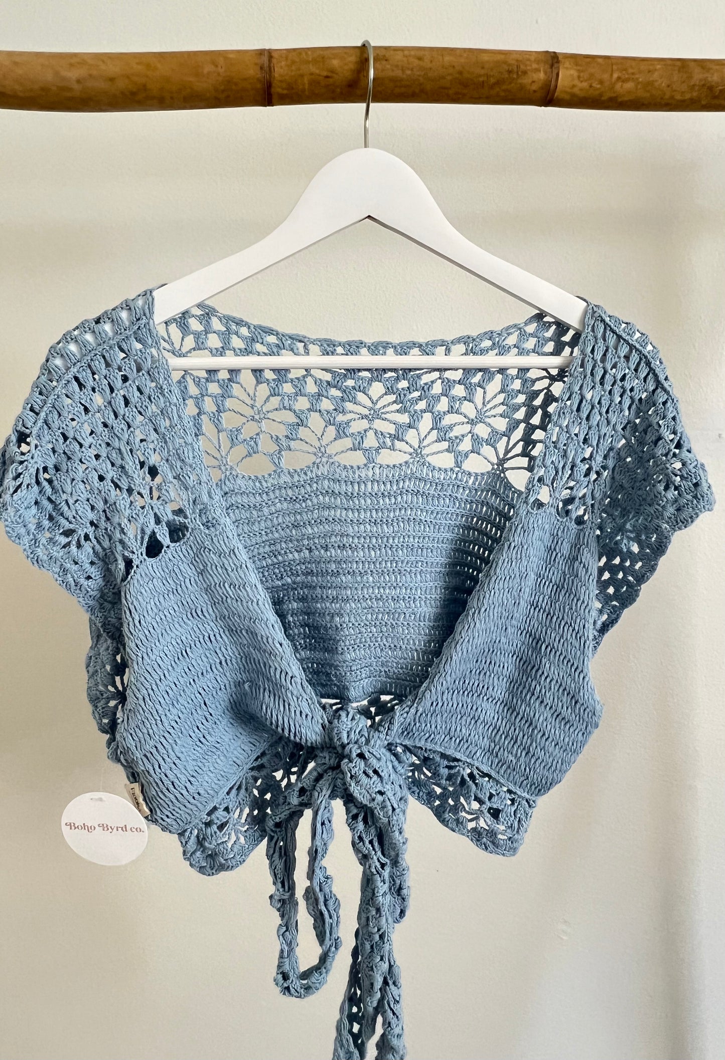 Crochet Wrap Top