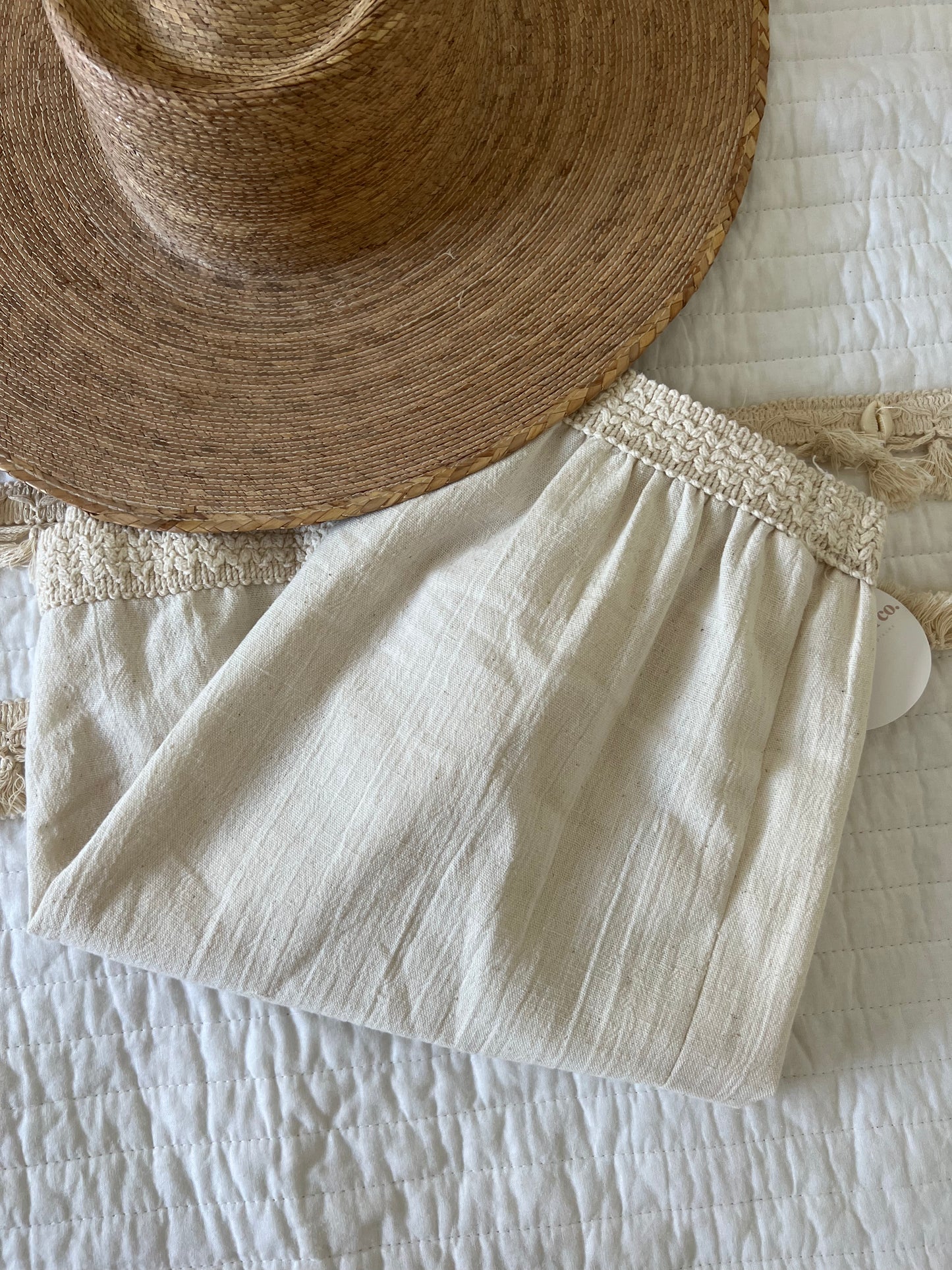 Muslin A-Line Skirt