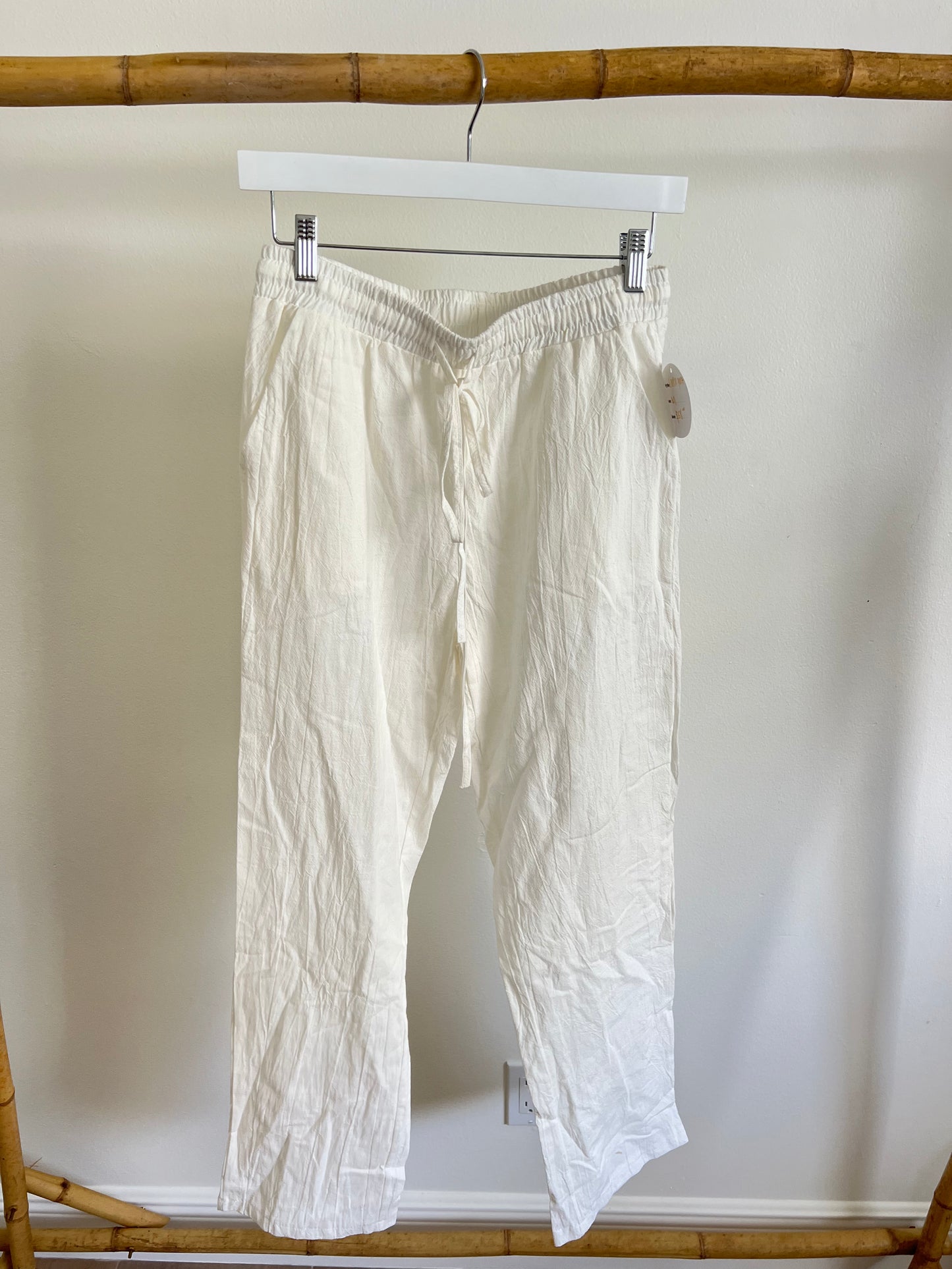 Crinkle Linen Pant