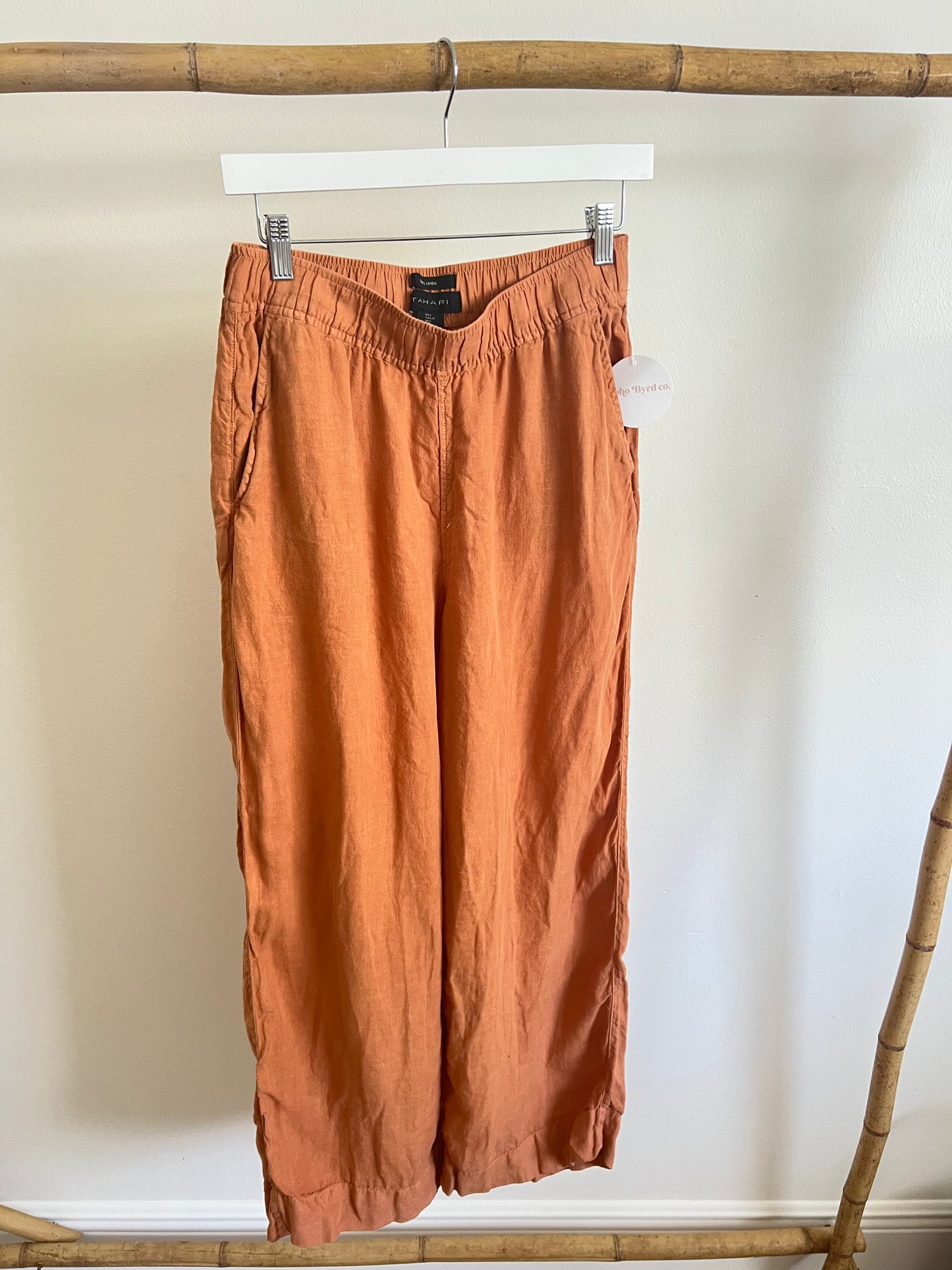 Wide Leg Linen Pant