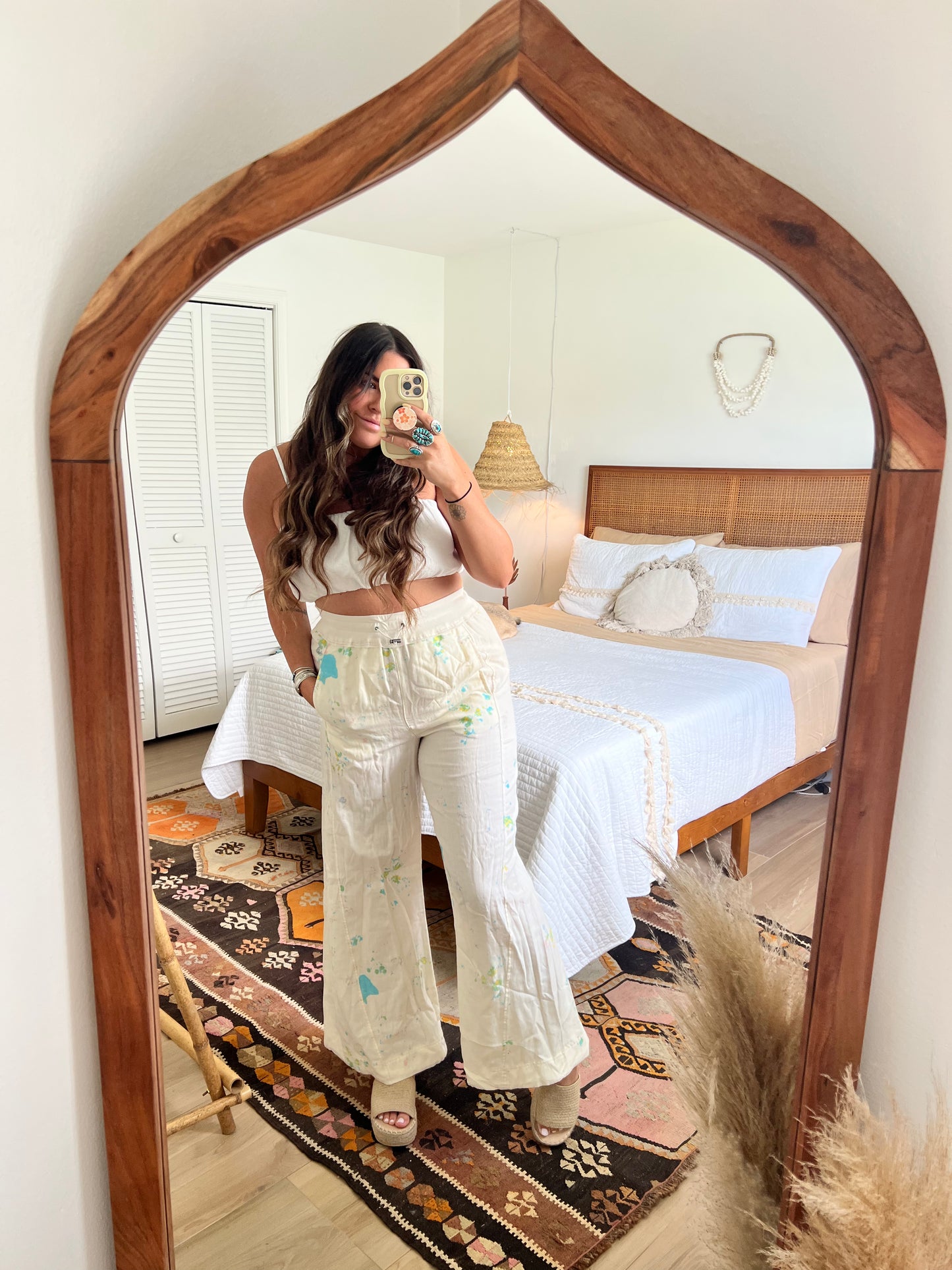 Tie Dye Wide Leg Pant