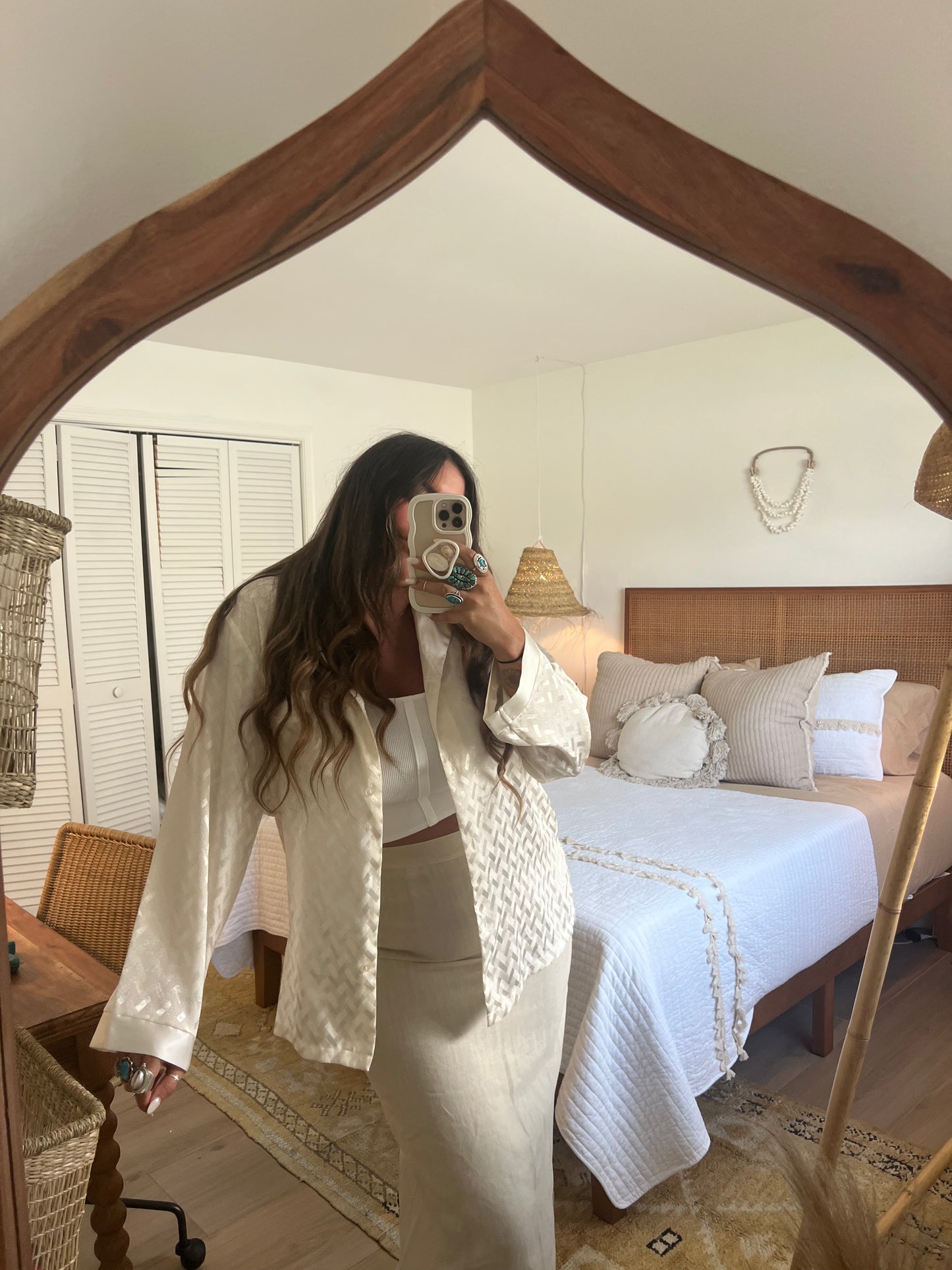 Silky PJ Button Down