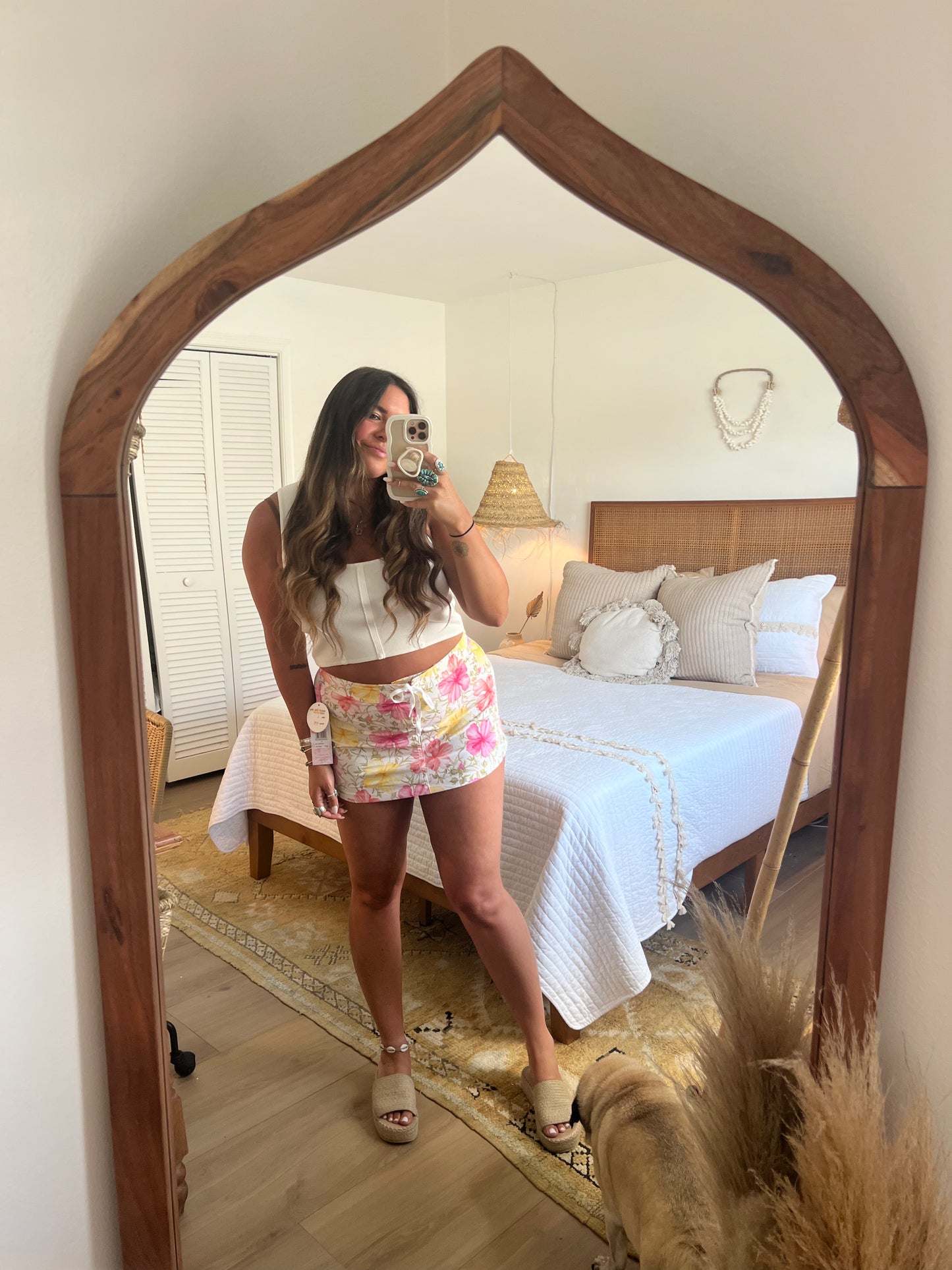 Hibiscus Board-Skirt