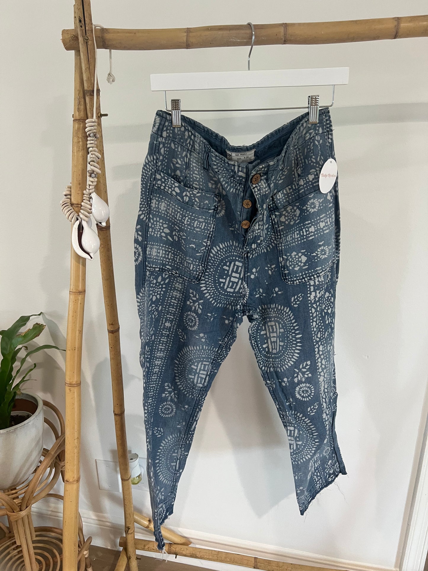 Island Vibes Linen Trouser