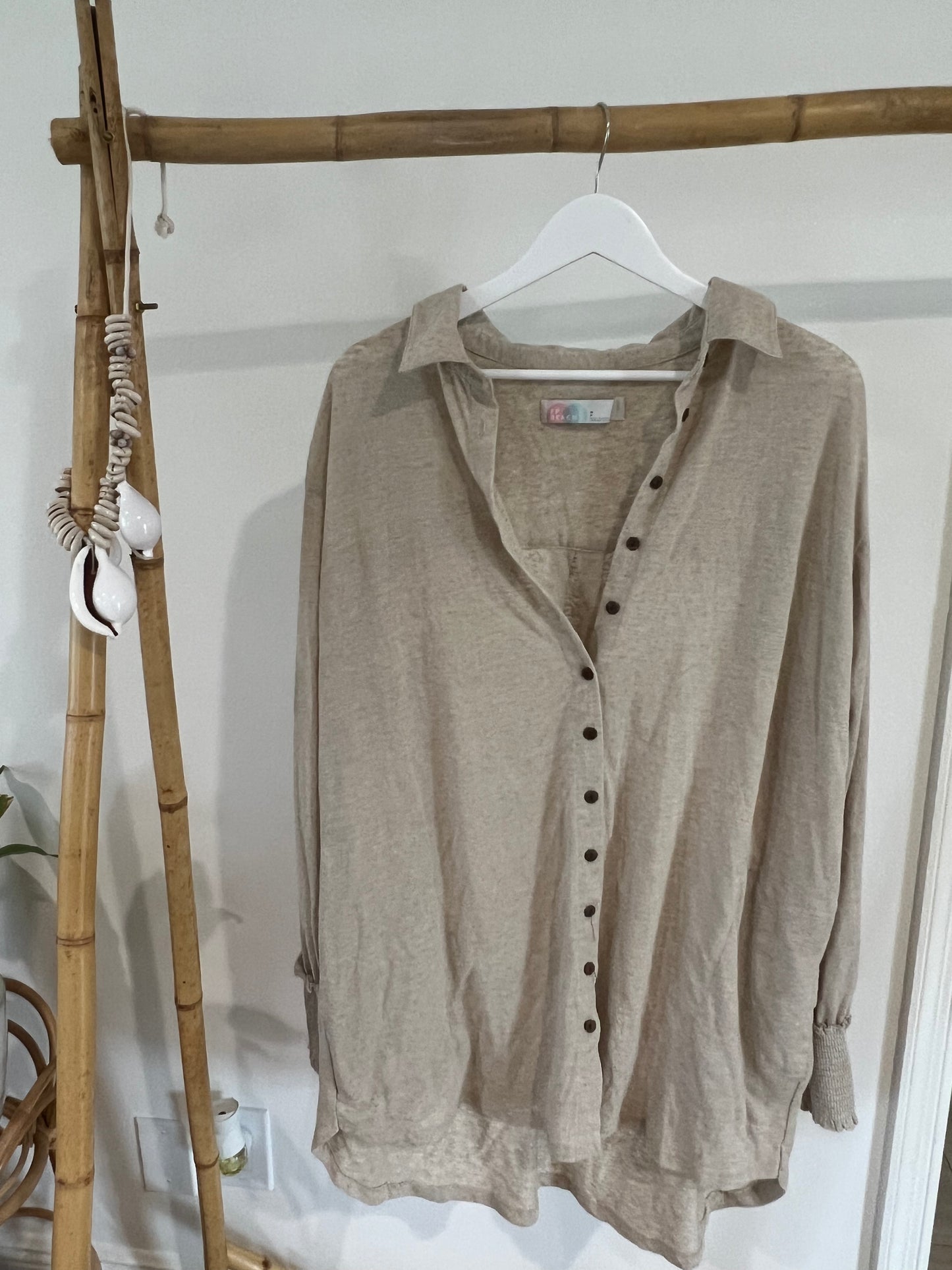 Linen Beach Dress