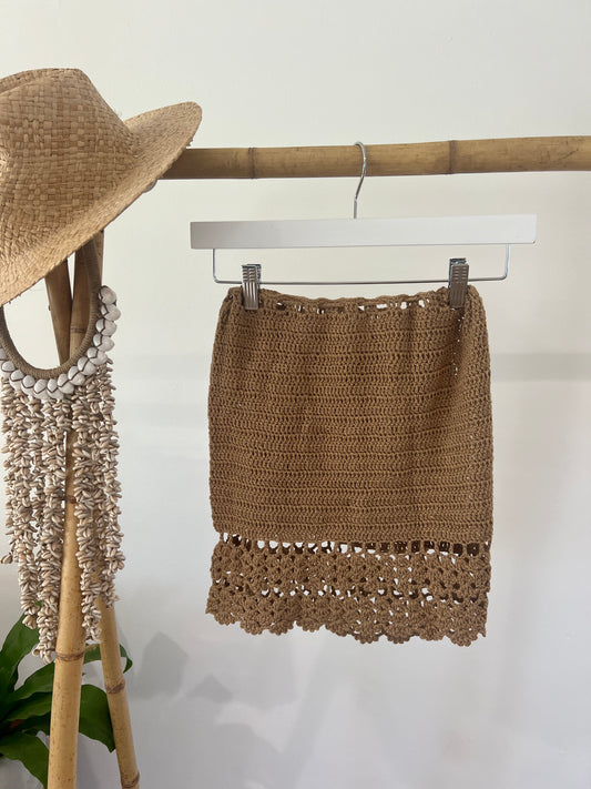 Crochet Sarong Skirt