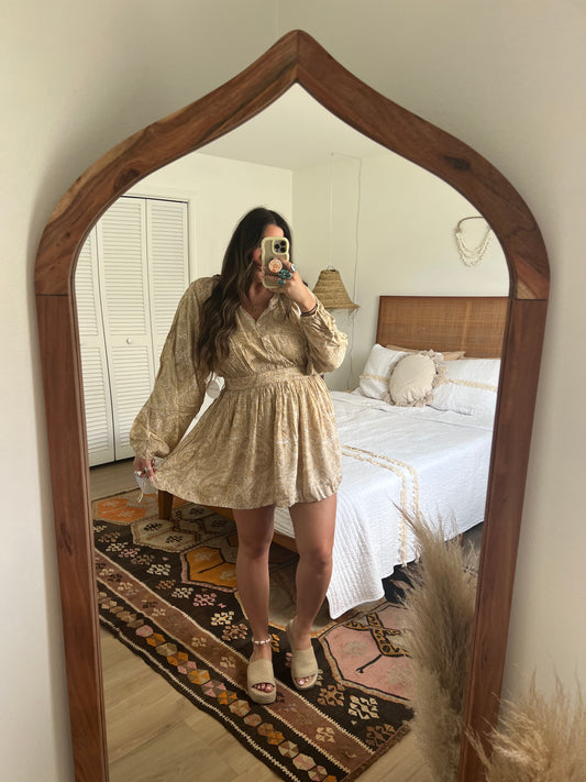 Paisley Mini Dress