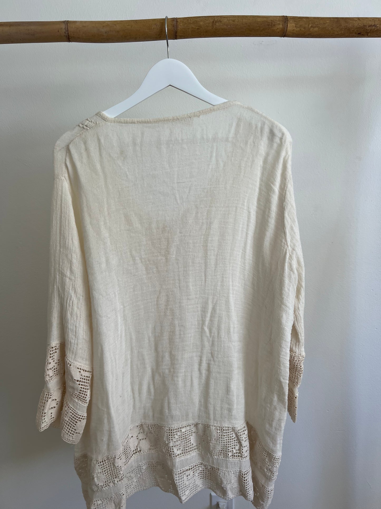 Gauze + Lace Tunic