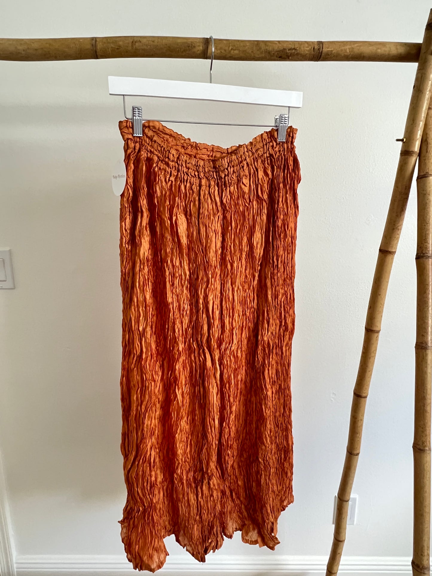 Crinkle Maxi Skirt