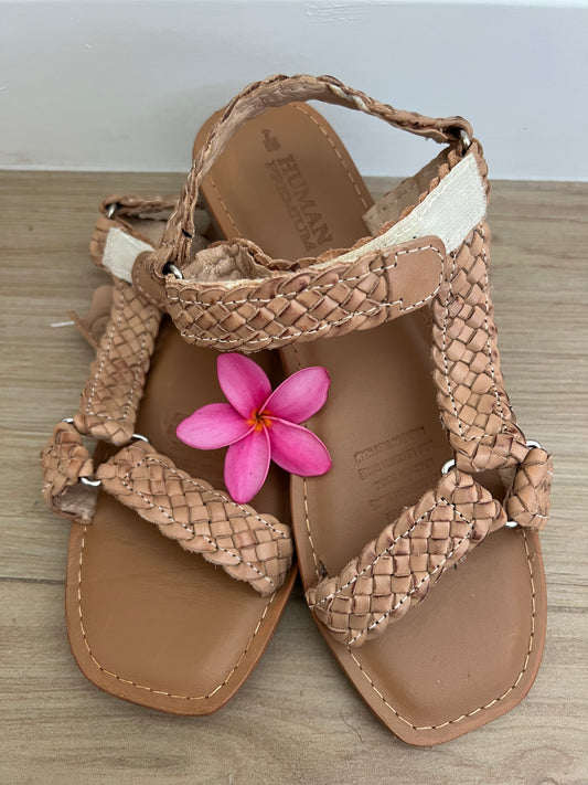 Braided Leather Sandals