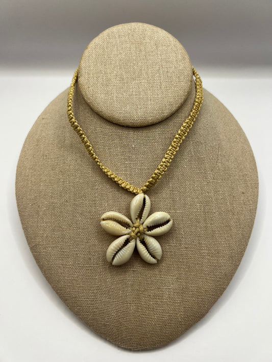 Cowrie Flower Necklace